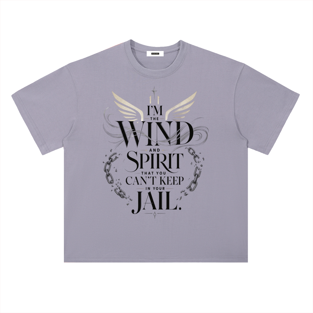 Heavyweight Drop Shoulder Cotton T-Shirt
