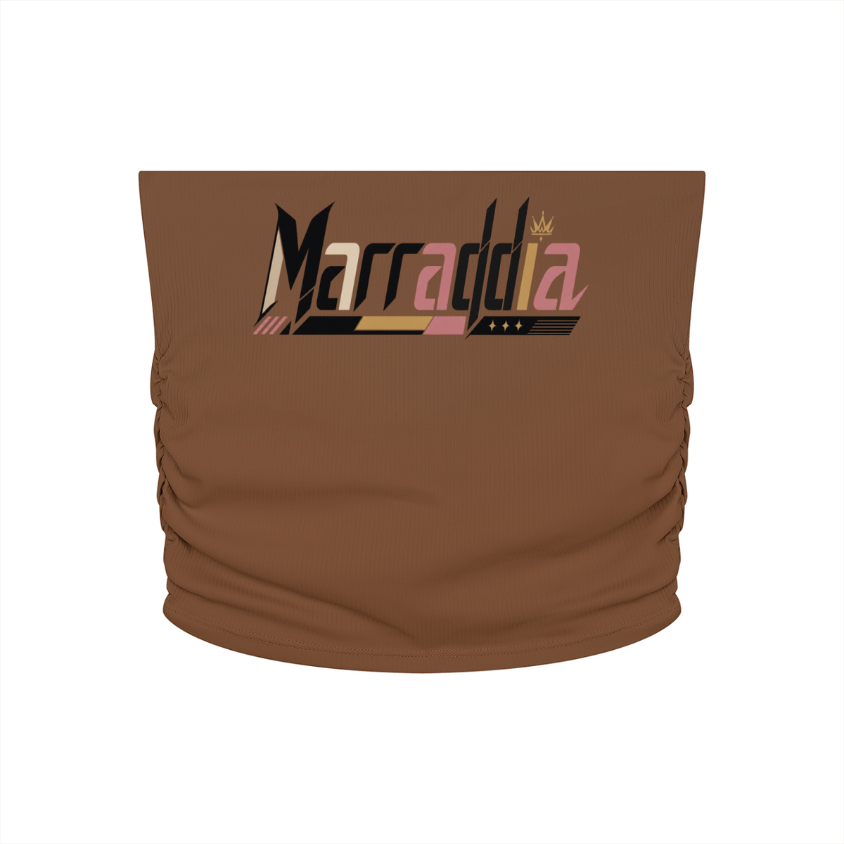 Women’s Ruched Cropped Yoga Tube Top