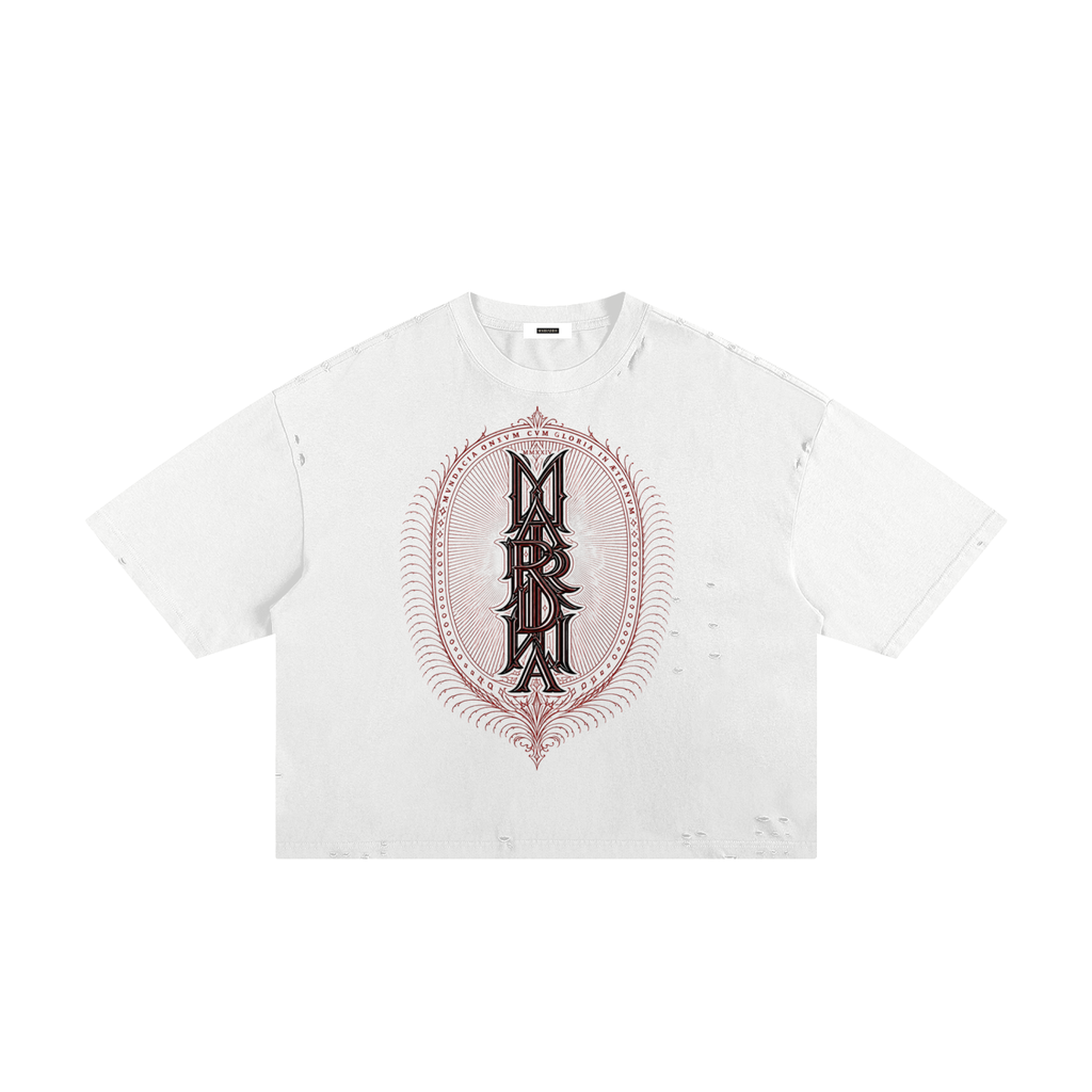 Classic Frayed Boxy Tee