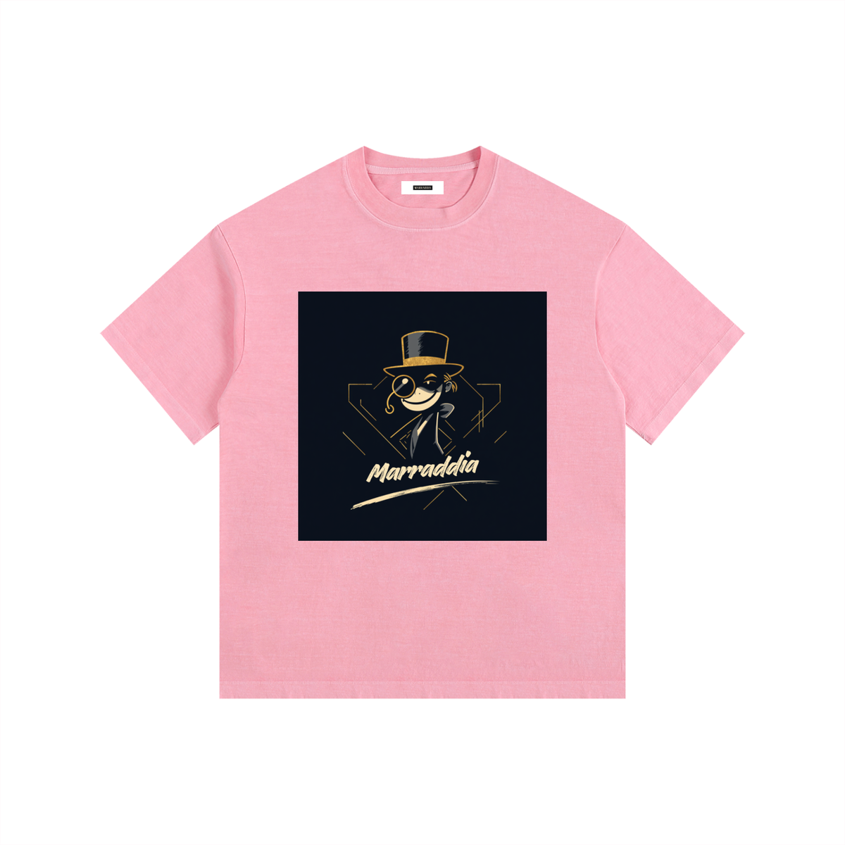 Vintage Washed Oversized Cotton T-Shirt
