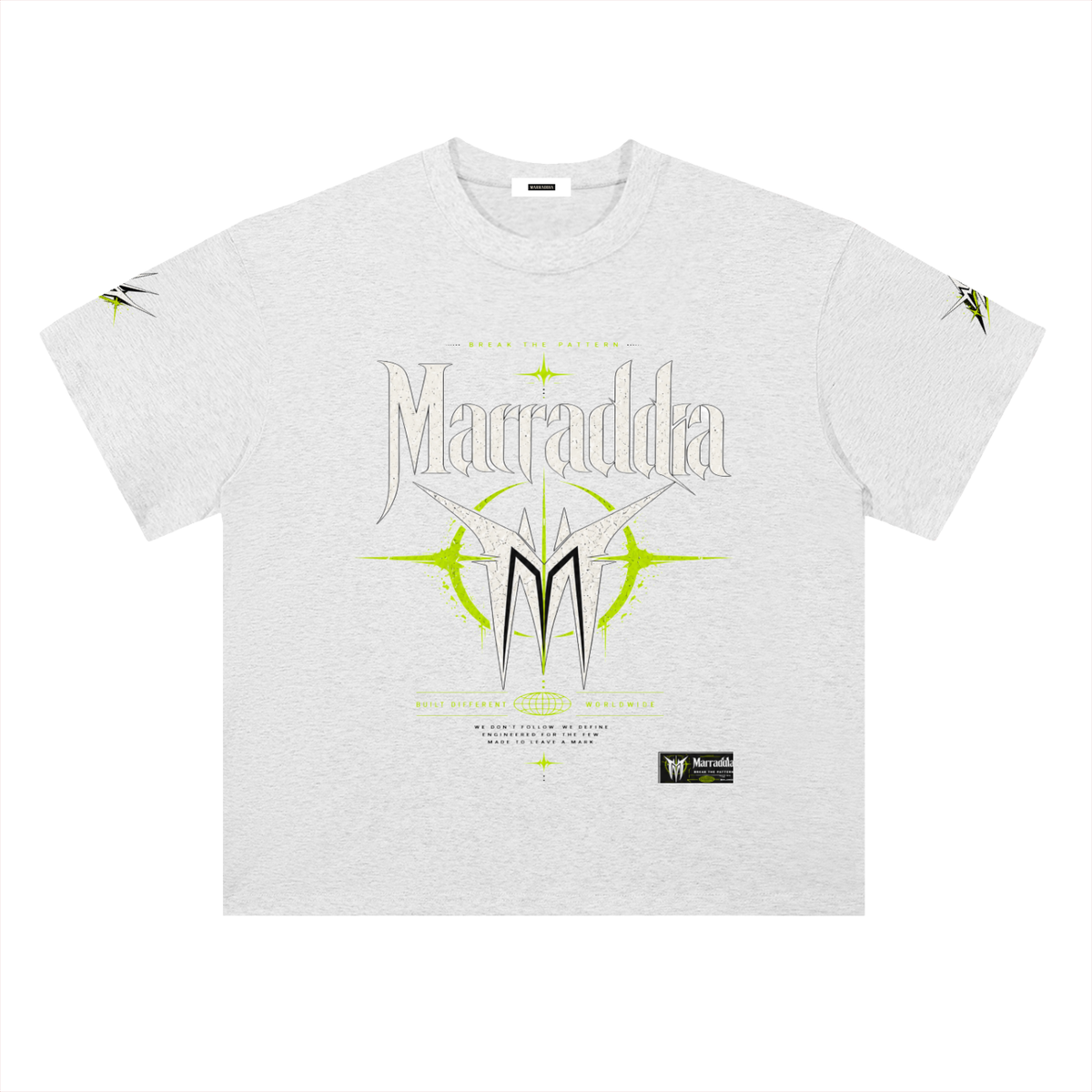 Heavyweight Drop Shoulder Cotton T-Shirt