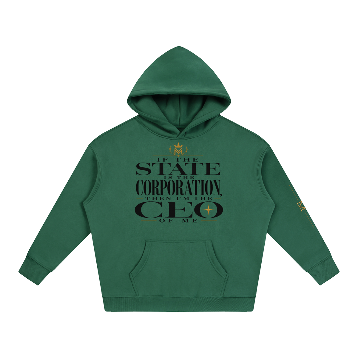 Oversize Fleeced Hoodie