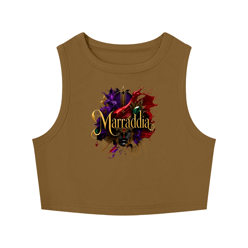 Women's Tight Crewneck Crop Tank Top